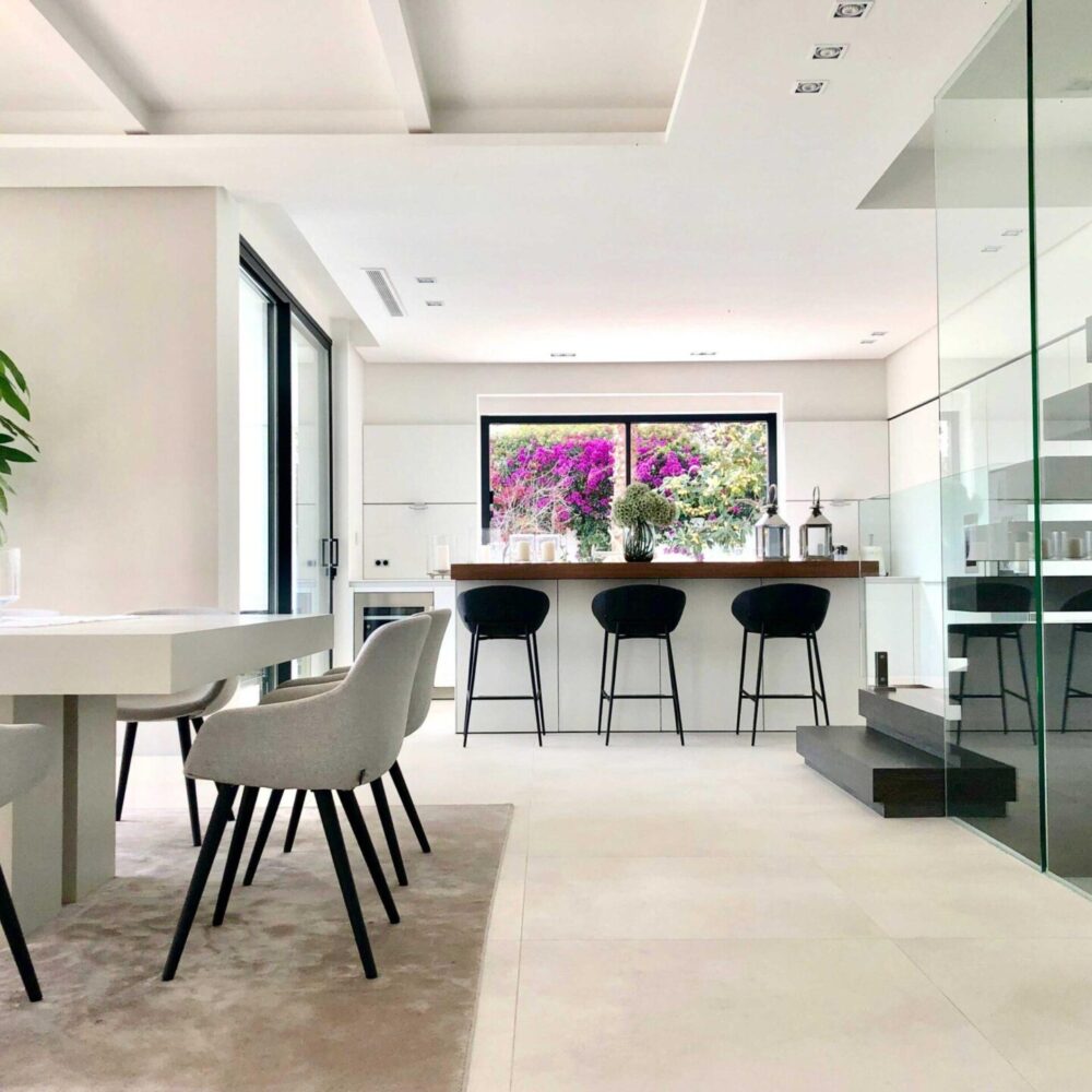 modern and clean home